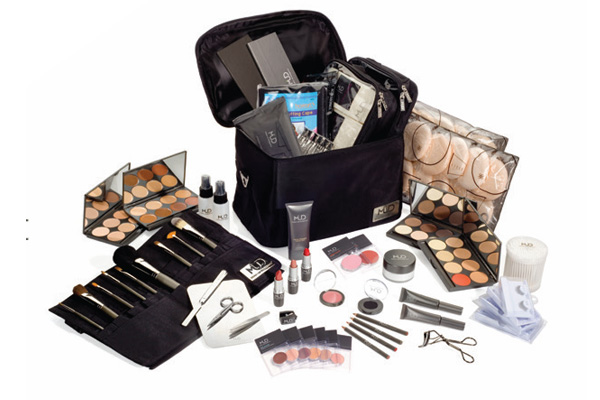 Beauty essentials make up artist tool kit