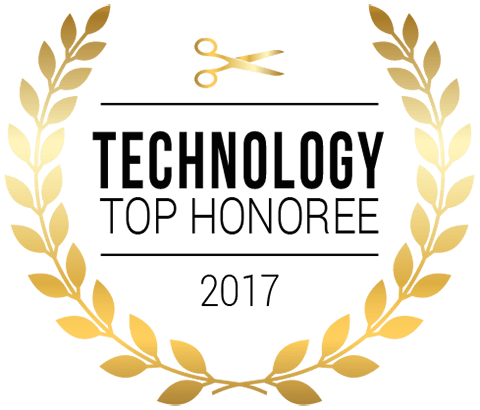 award badge Technology Top Honoree 2017