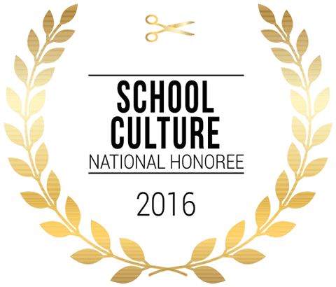 award badge School Culture National Honoree 2016