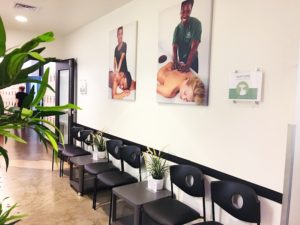Massage Therapy School in Austin, waiting room student salon and spa