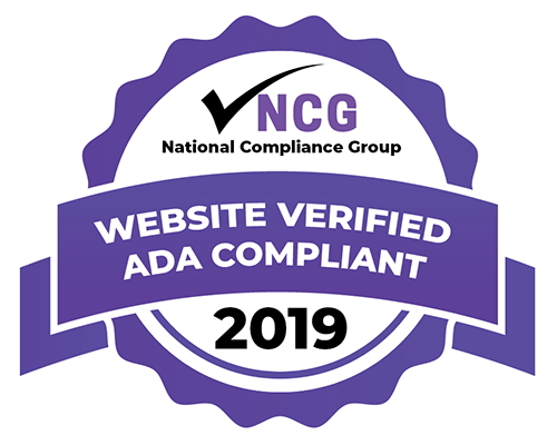 Website Verified ADA Compliant Badge