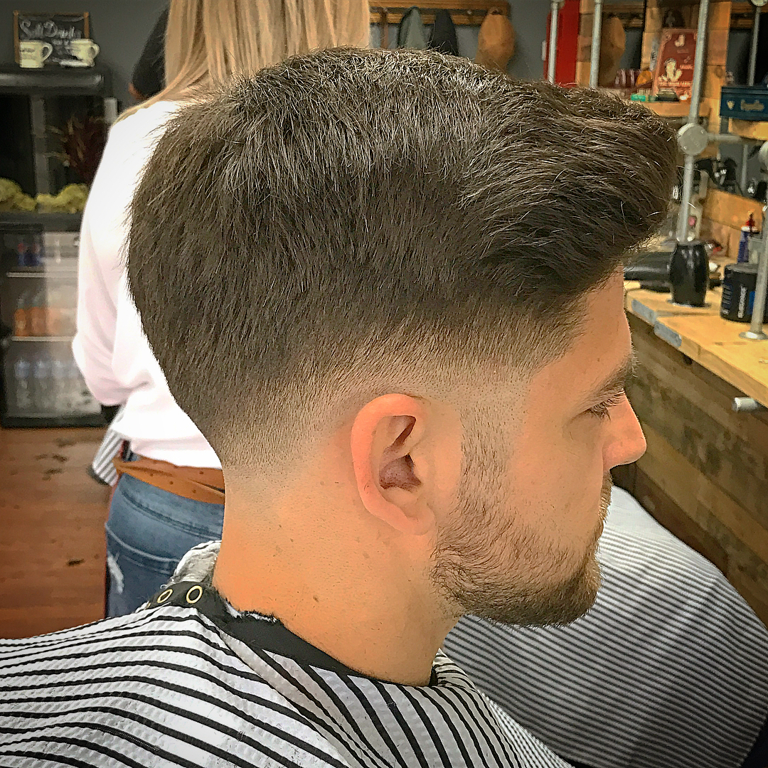 Low fade haircut