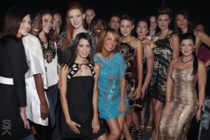group photo of models