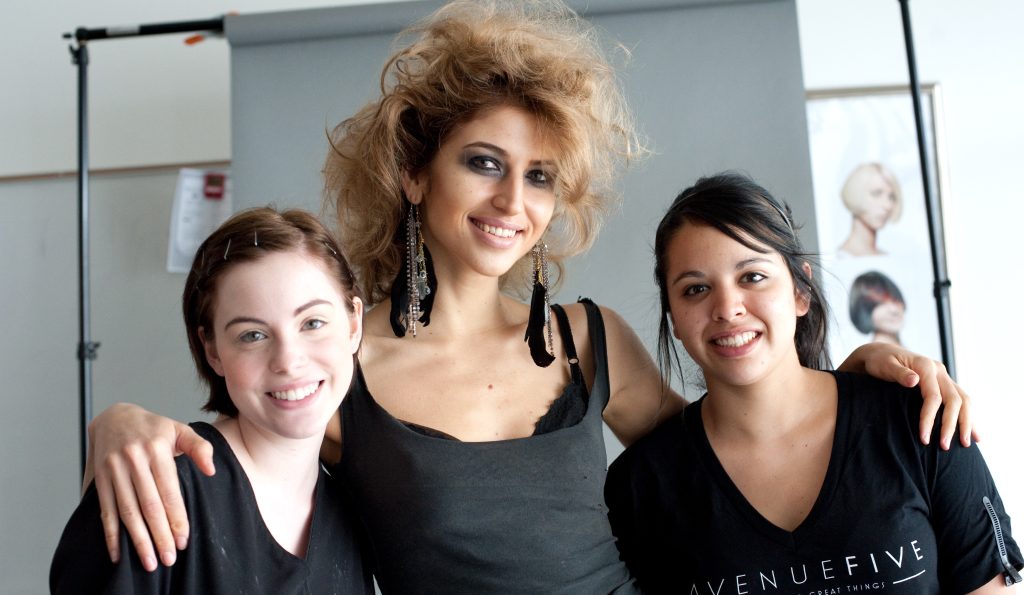 Cosmetology Students