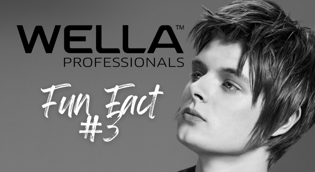 black and white image of a model with a pixie cut.